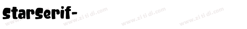 StarSerif字体转换