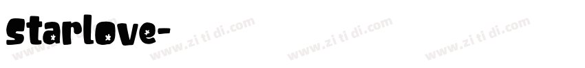Starlove字体转换