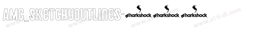 AMC_SketchyOutlines字体转换