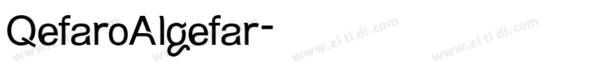 QefaroAlgefar字体转换
