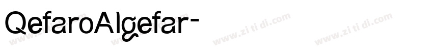 QefaroAlgefar字体转换