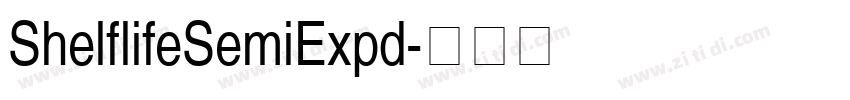 ShelflifeSemiExpd字体转换