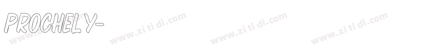 PROCHELY字体转换