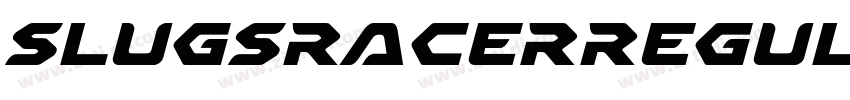 SlugsRacerRegular字体转换
