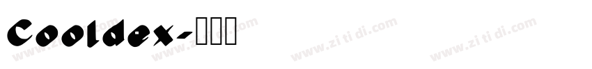 Cooldex字体转换