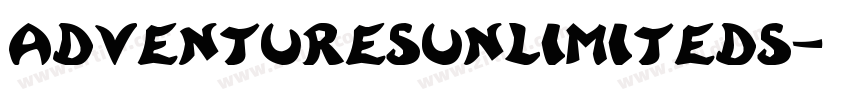 AdventuresUnlimitedS字体转换