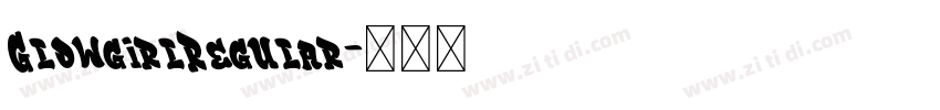 GlowgirlRegular字体转换