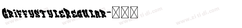GriffystyleRegular字体转换