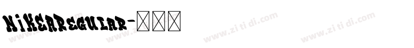 NIKEARegular字体转换