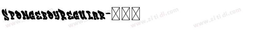 SpongeboyRegular字体转换
