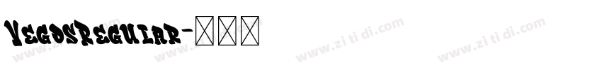 VegosRegular字体转换