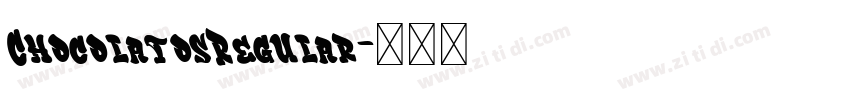 ChocolatosRegular字体转换
