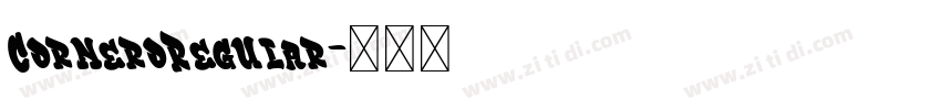CorneroRegular字体转换