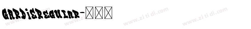 GARDIERegular字体转换 GARDIERegular字体转换