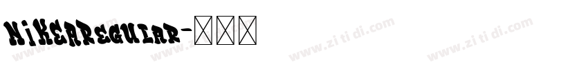 NIKEARegular字体转换