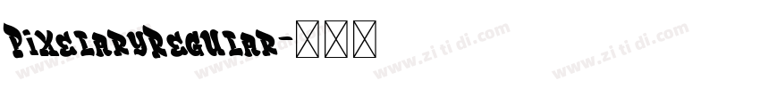 PixelaryRegular字体转换 PixelaryRegular字体转换