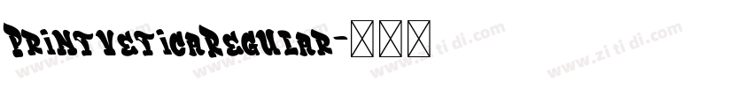 PrintveticaRegular字体转换