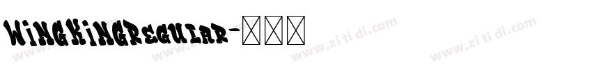 WINGKINGRegular字体转换