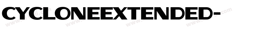 CycloneExtended字体转换