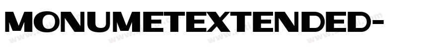monumetExtended字体转换
