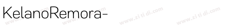 KelanoRemora字体转换