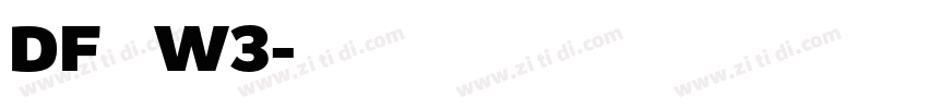 DF金文体W3字体转换