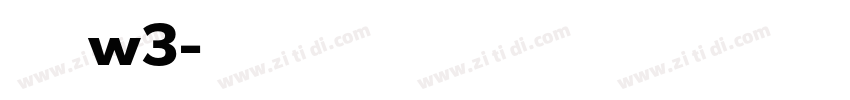 华康金文体w3字体转换