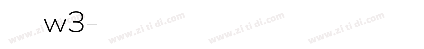 华康金文体w3字体转换