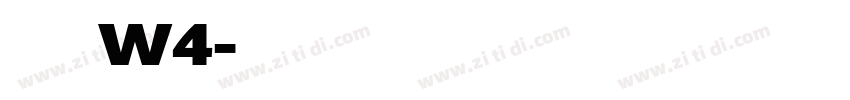 华康竹风体W4字体转换