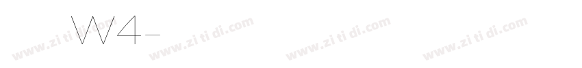 华康竹风体W4字体转换