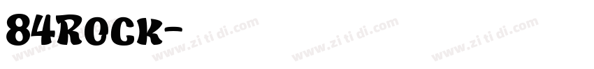 84Rock字体转换