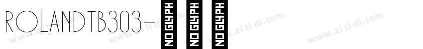 RolandTB303字体转换
