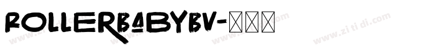 RollerBabyBV字体转换