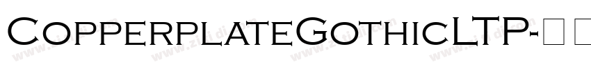 CopperplateGothicLTP字体转换