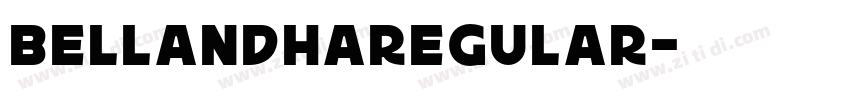 BellandhaRegular字体转换