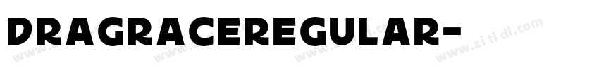 DragraceRegular字体转换