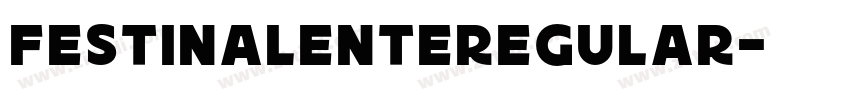 FestinaLenteRegular字体转换