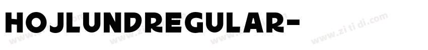 HojlundRegular字体转换