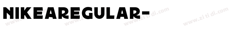 NIKEARegular字体转换