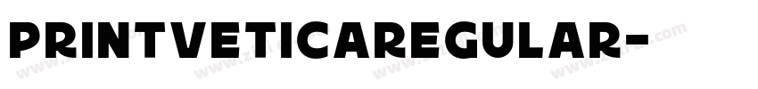 PrintveticaRegular字体转换