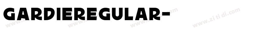 GARDIERegular字体转换 GARDIERegular字体转换