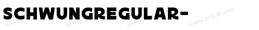 SchwungRegular字体转换 SchwungRegular字体转换