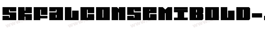 SKFalconSemiBold字体转换
