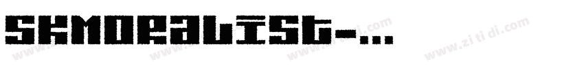 SKMoralist字体转换