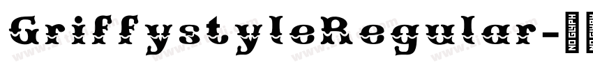 GriffystyleRegular字体转换