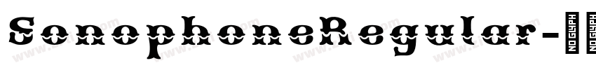 SonophoneRegular字体转换