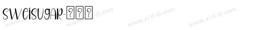 SweiSugar字体转换