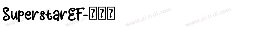 SuperstarEF字体转换