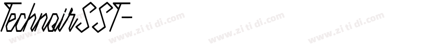 TechnoirSST字体转换