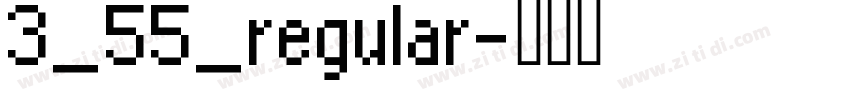 3_55_regular字体转换